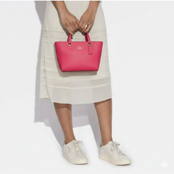 Coach Alice Satchel Bag in Watermelon (Style CA224) Like New authentic - Picture 17 of 17